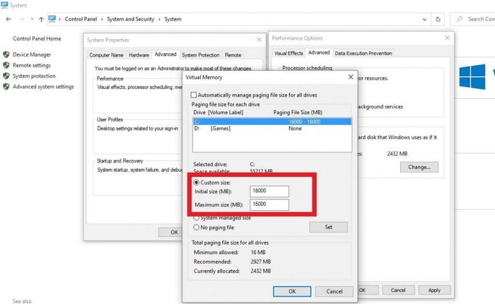 Tăng dung lượng bộ nhớ ảo gấp đôi cho máy tính xách tay