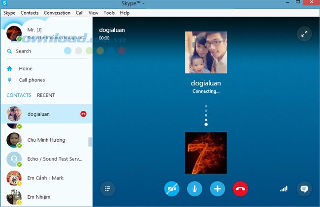 Hướng dẫn chia sẻ màn hình trên Skype