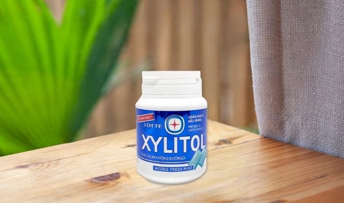 Kẹo singum Lotte Xylitol vị bạc hà 58g (18 - 30 tuổi)