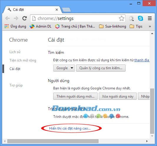 Giải quyết vấn đề mất kết nối Internet trên Chrome