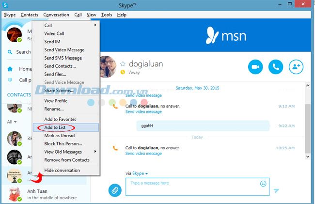 Hướng dẫn chia sẻ màn hình trên Skype