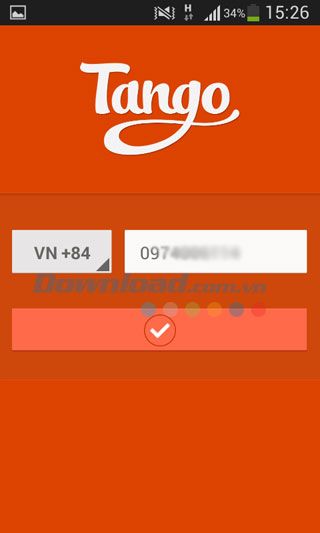 Tango là một ứng dụng nhắn tin và gọi video miễn phí trên điện thoại di động
