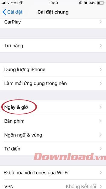 Ngày và Giờ