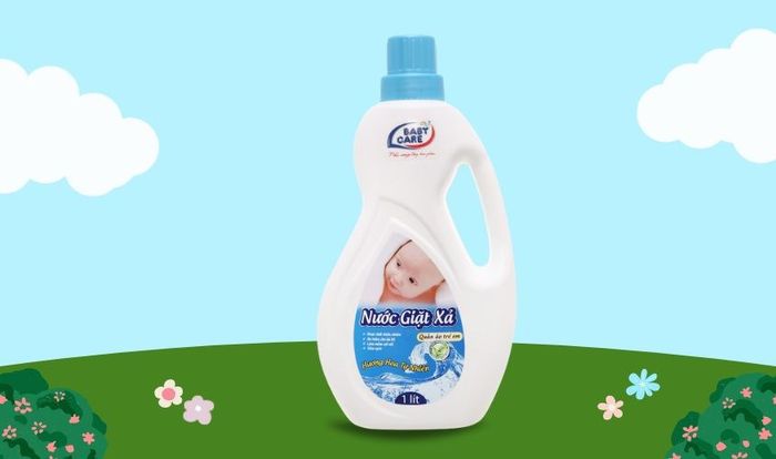 Nước giặt xả cho bé Baby Care