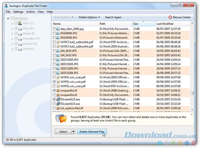 Auslogics Duplicate File Finder