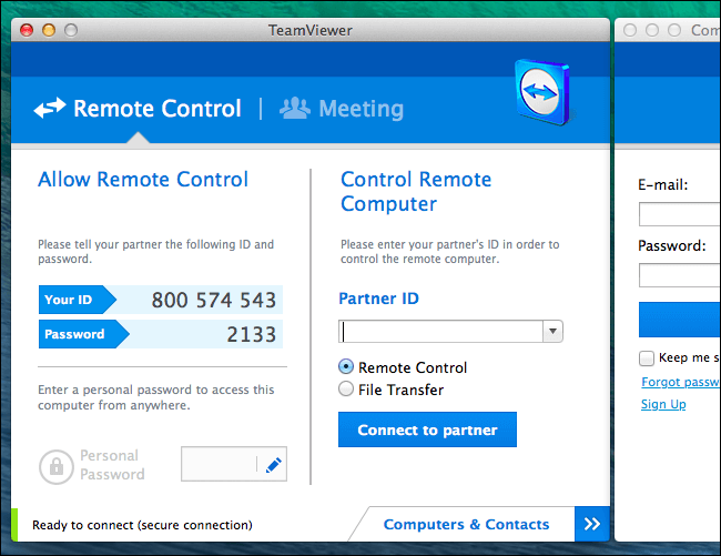 TeamViewer cho Mac