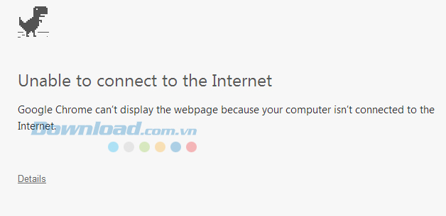 Chơi trò chơi khi mất mạng trên trình duyệt Chrome