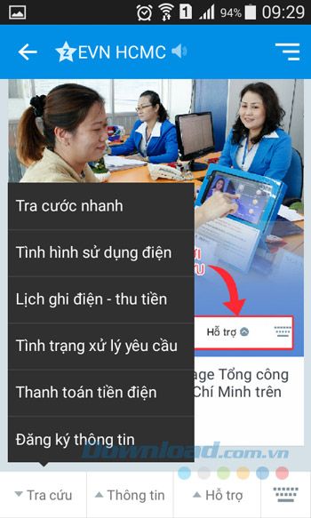 Tra cước điện