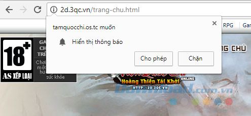 Thông báo trực tiếp