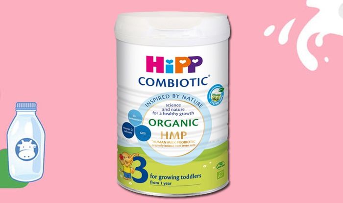 Sữa bột HiPP Organic Combiotic vị nhạt thanh số 3 800g (dành cho trẻ từ 12 đến 36 tháng tuổi)