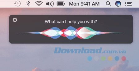 Trợ lý ảo Siri, người bạn quen thuộc trên iOS, bây giờ đã có mặt trên máy Mac. Với khả năng hỗ trợ người dùng bằng giọng nói mà không cần chạm vào máy tính, Siri hiện diện trên thanh Dock và Menu Bar, giúp bạn thực hiện mọi tác vụ từ mở ứng dụng, gửi tin nhắn, lên lịch đến tìm kiếm thông tin trên Internet một cách nhanh chóng.