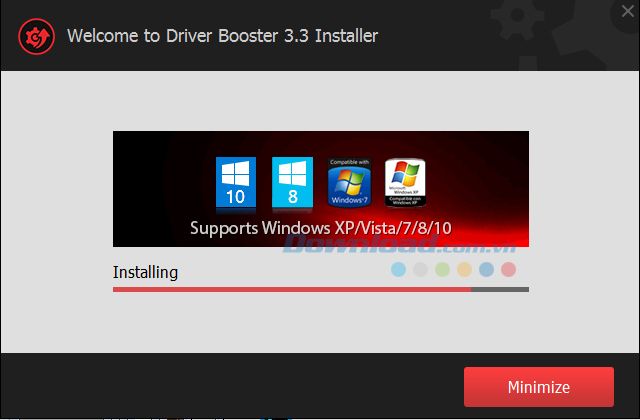 Cài đặt IObit Driver Booster 