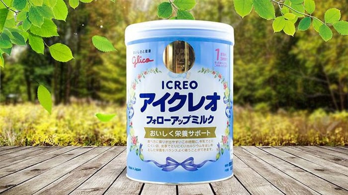 Sữa bột Glico Icreo số 1 vị thanh nhạt dung tích 820g (phù hợp cho bé từ 9 - 36 tháng tuổi)