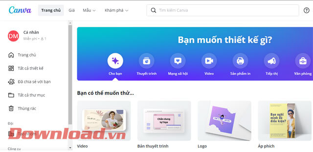 Đã đăng ký tài khoản Canva Pro Education