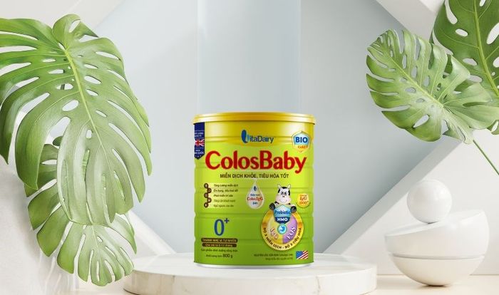 Sữa bột ColosBaby Bio Gold 0+ hương vani 800g (0 - 12 tháng)