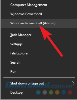 Sử dụng PowerShell