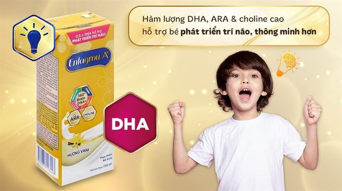 Thùng 24 hộp sữa Enfagrow A+ 360 độ Brain DHA+ hương vani 180ml