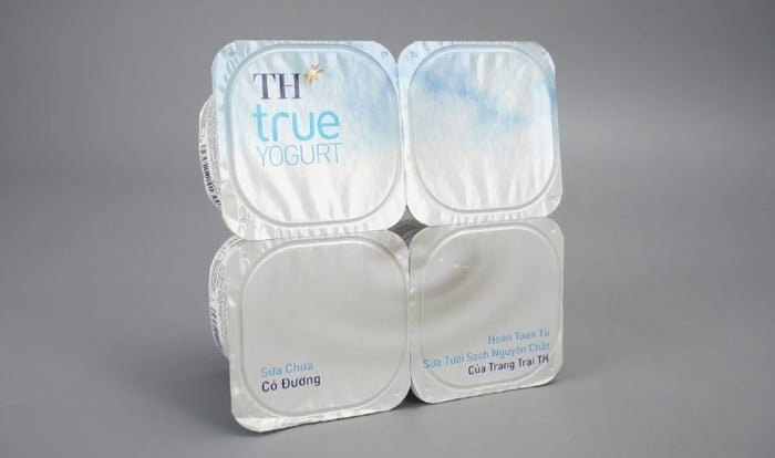 Lốc 4 hộp sữa chua đường TH true YOGURT 100g