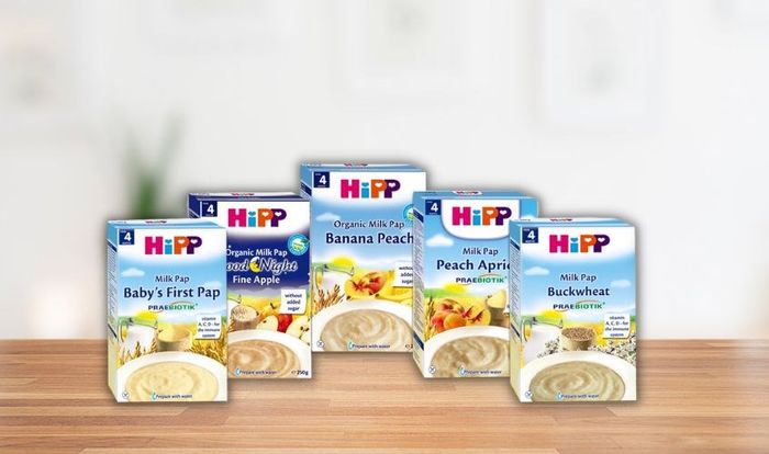 Bột ăn dặm HiPP được nhập khẩu từ Đức