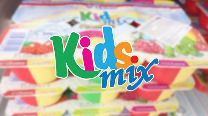 Kids Mix là thương hiệu sữa chua trái cây xuất xứ từ Đức