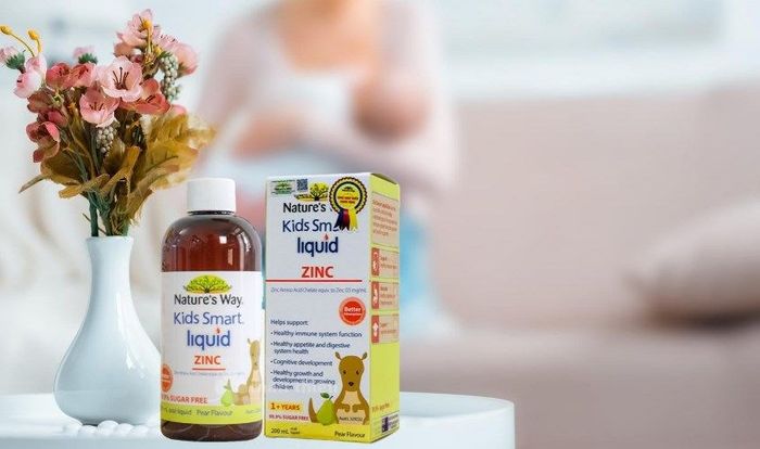 Siro Nature’s Way Kids Smart Liquid ZinC giúp bổ sung kẽm cho trẻ