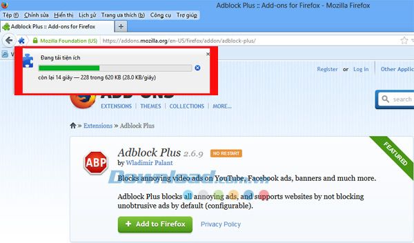 Cách cài đặt Adblock cho các trình duyệt