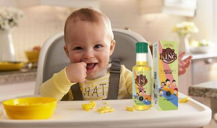 Bé dưới 3 tuổi thưởng thức với dầu ăn dặm