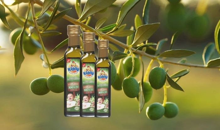 Dầu olive Kiddy ăn dặm cho bé chai 250 ml