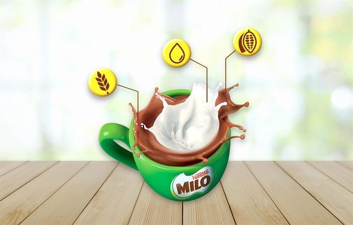 Thành phần chứa trong Milo