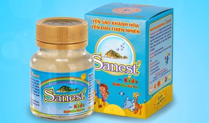 Nước yến sào Khánh Hòa Sanest Kids 62 ml (từ 1 tuổi)