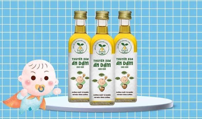 Dầu óc chó Thuyền Xưa ăn dặm cho bé chai 65 ml (từ 6 tháng)