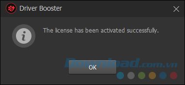 Kích hoạt bản quyền cho phần mềm IObit Driver Booster 