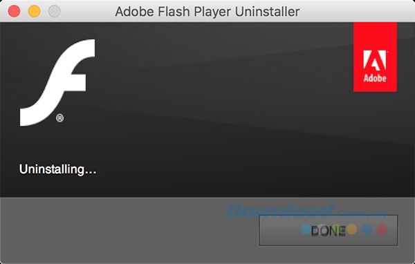 Adobe Flash đã được loại bỏ hoàn toàn