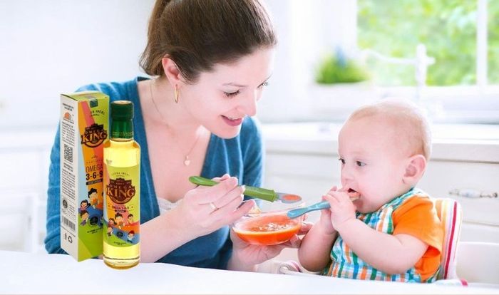 Dầu Sacha inchi Kiddy ăn dặm cho bé chai 250 ml