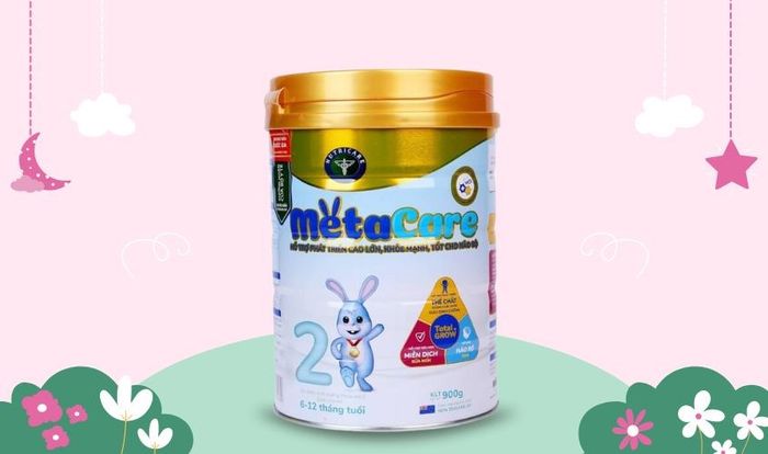 Sữa MetaCare số 2 dành cho trẻ từ 6 - 12 tháng tuổi