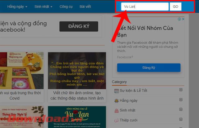 Tìm kiếm từ khóa 'Vu Lan'