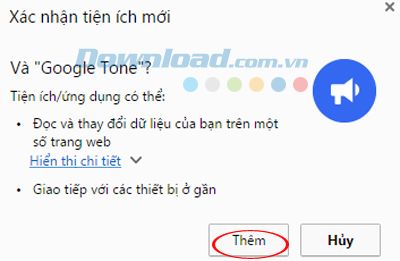 Phương pháp chia sẻ trang web qua âm thanh trên Google Chrome