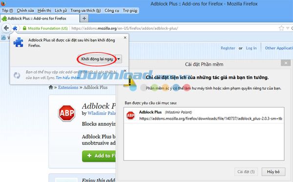 Cách cài đặt Adblock cho các trình duyệt