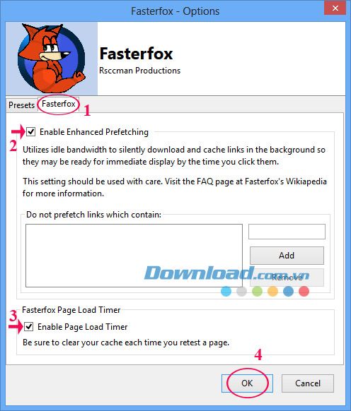 Cách làm cho Firefox chạy nhanh hơn với Fasterfox