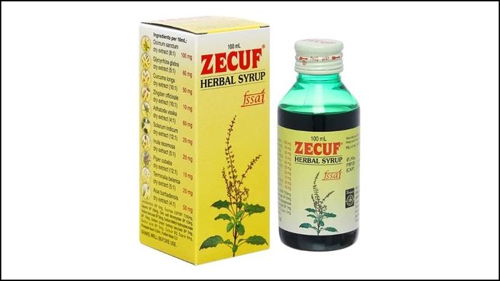 Siro ho thảo dược Zecuf