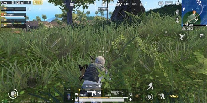 Sự phối hợp hoàn hảo với súng trong game PUBG Mobile