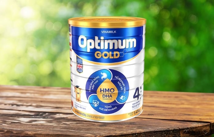 Sữa bột Vinamilk Optimum Gold số 4 1.45 kg (dành cho trẻ từ 2 - 6 tuổi)