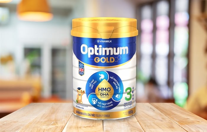 Sữa bột Vinamilk Optimum Gold số 3 850g (dành cho bé từ 1 - 2 tuổi)