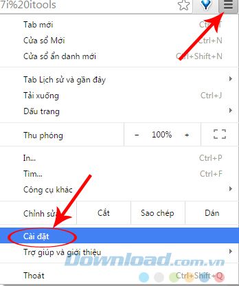 Biểu tượng ba dấu gạch ngang