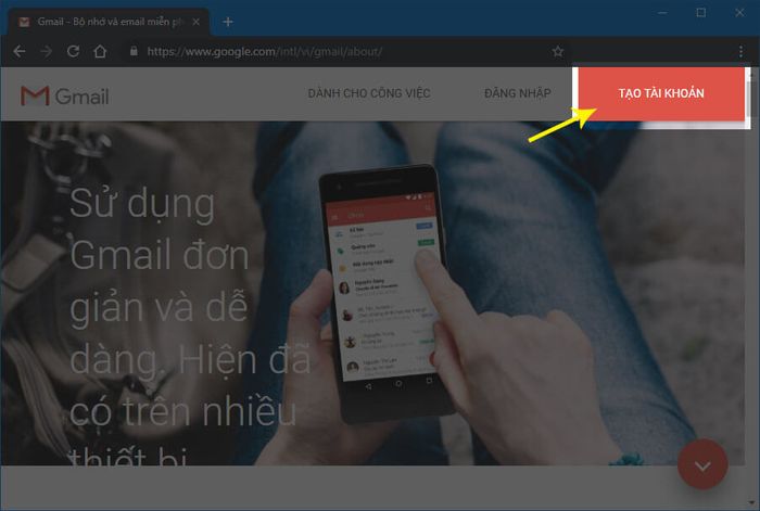 Cách đăng ký Gmail trên máy tính một cách đơn giản