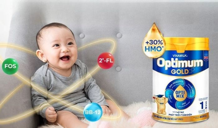 Sữa bột Vinamilk Optimum Gold số 1 400g (0 - 6 tháng)