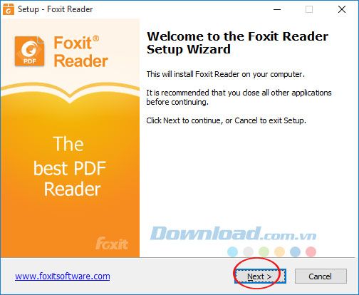 Hướng dẫn cài đặt Foxit Reader