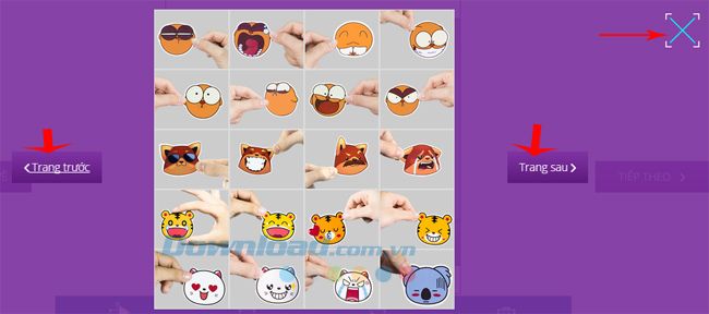 Hướng dẫn thêm Sticker vào hình ảnh chân dung