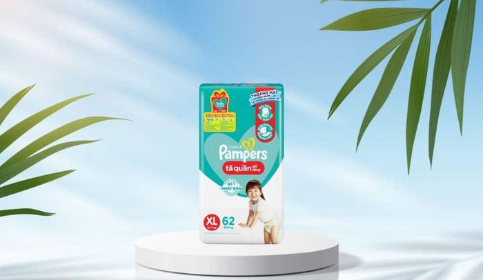 Tã quần Pampers Super Jumbo size XL 62 miếng (12 - 17 kg)