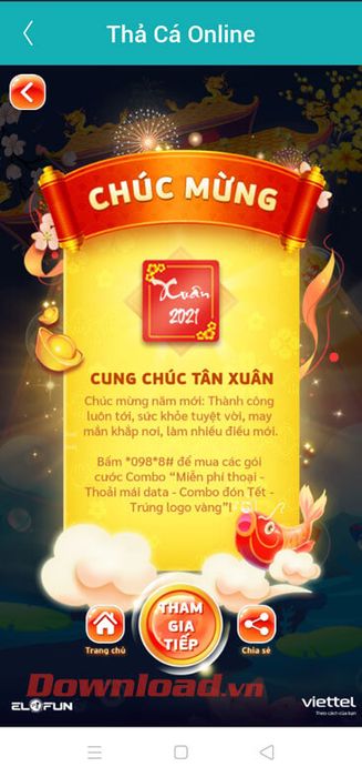 Lời chúc từ Viettel